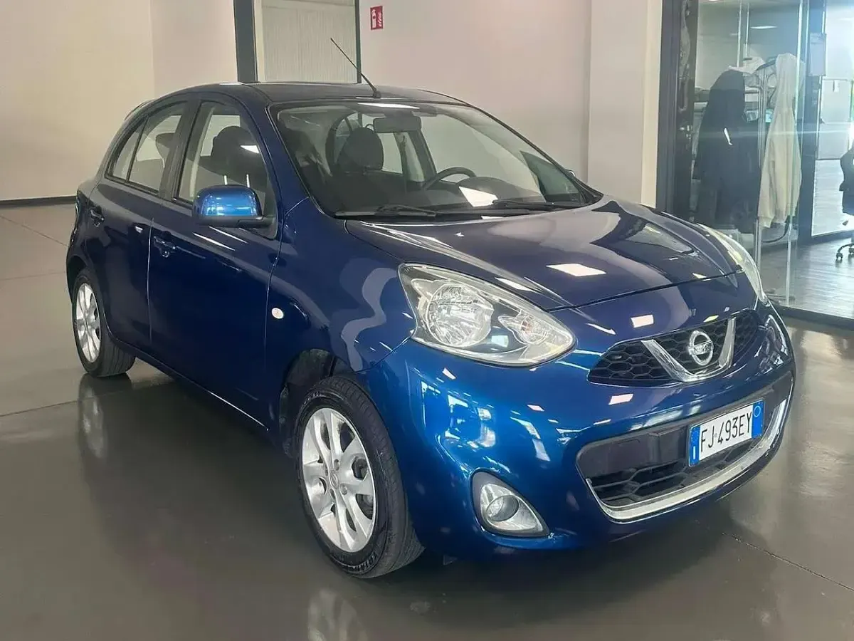 Usata Nissan Micra Visia 80 CV (58 kW) 2017 Blu/azzurro Utilitaria