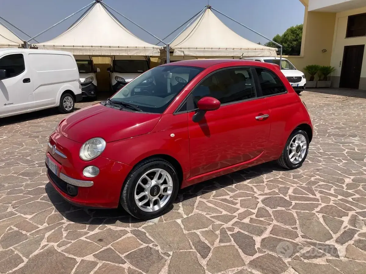 Usata Fiat 500 Lounge 69 CV (50 kW) 2009 Cabrio