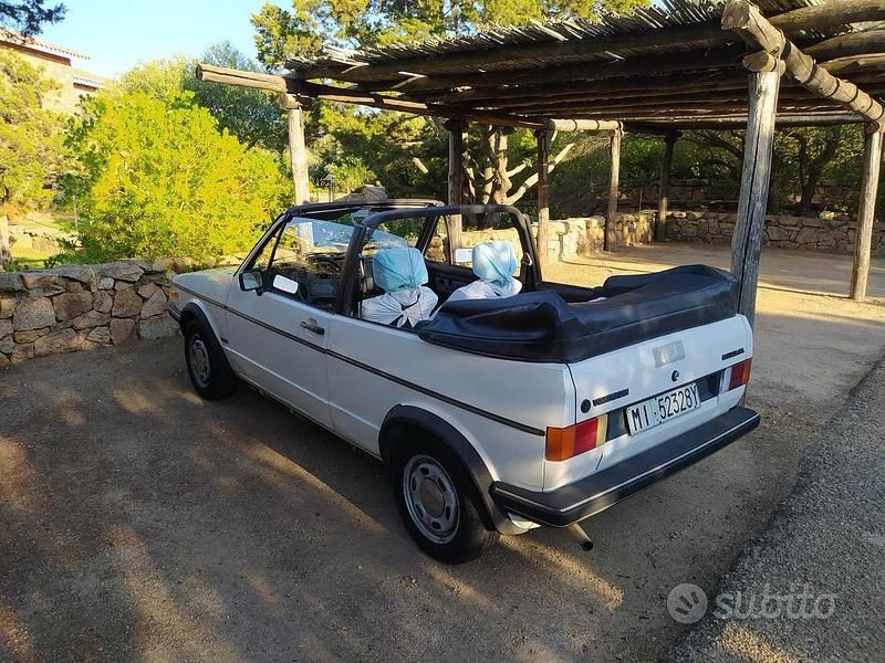 Usata VW Golf Cabriolet 1985 Bianco Cabrio