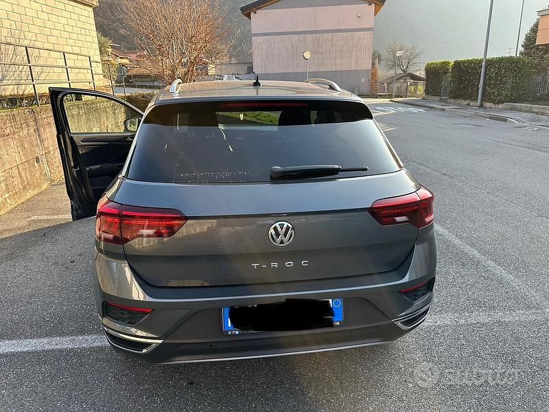 Usata VW T-Roc 116 CV (85 kW) 2019 Grigio SUV