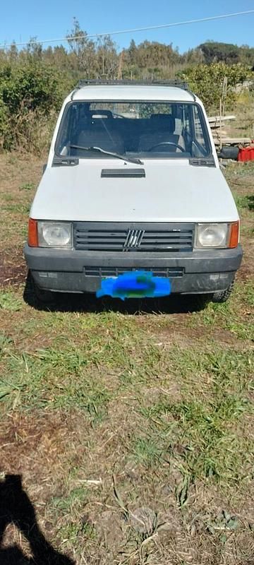 Usata Fiat Panda 4x4 1986 Bianco Utilitaria