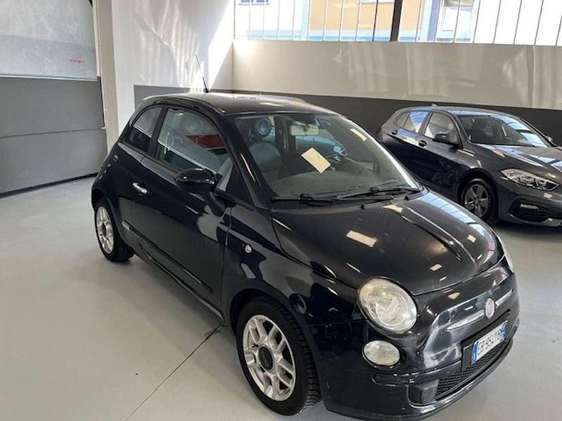 Usata Fiat 500 Sport 69 CV (50 kW) 2010 Nero Utilitaria