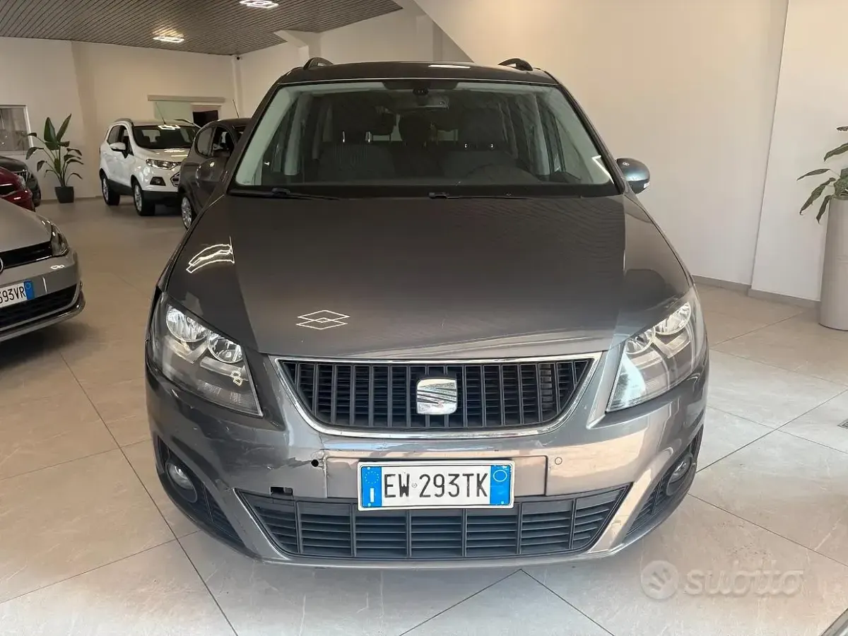 Usata Seat Alhambra I-Tech 140 CV (102 kW) 2014 Grigio Monovolume
