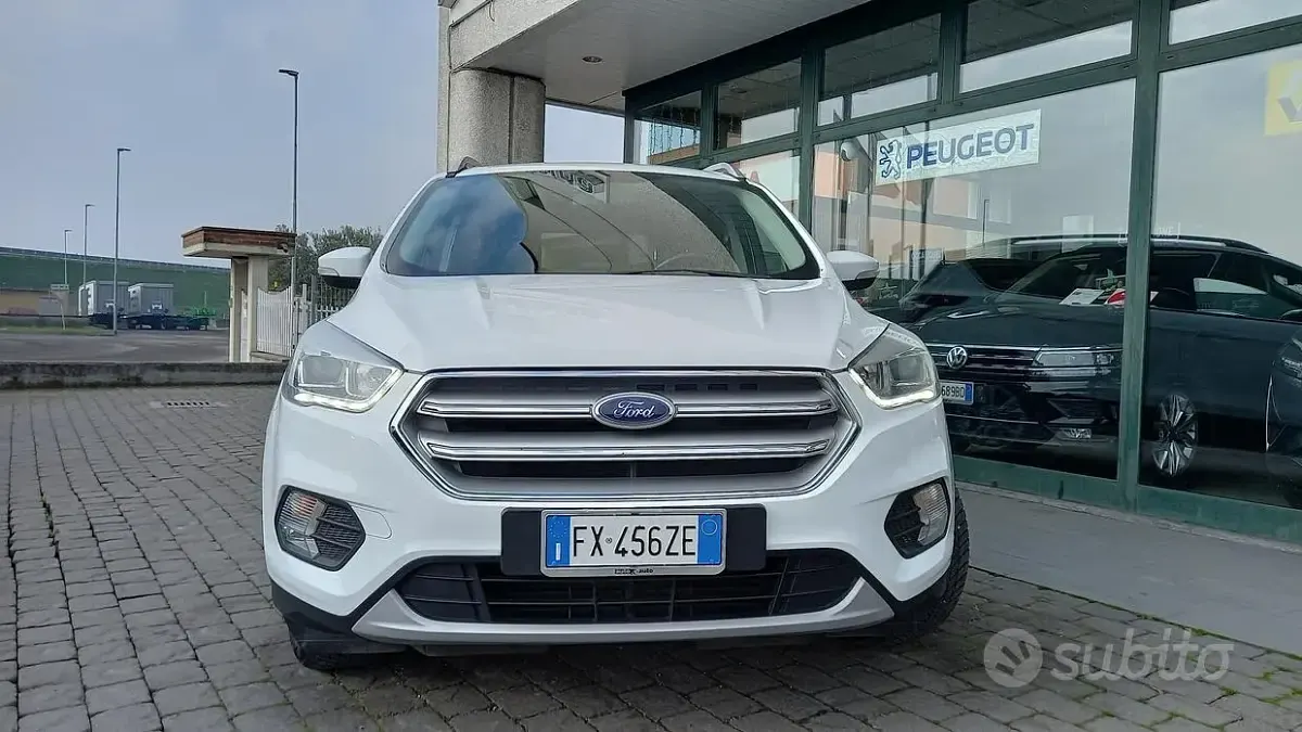 Usata Ford Kuga S 120 CV (88 kW) 2019 Bianco SUV