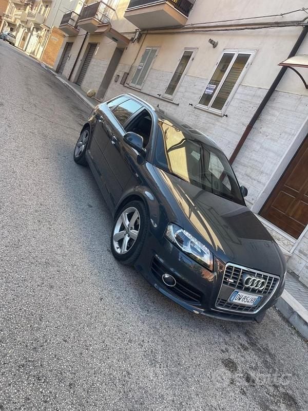 Usata Audi A3 140 CV (102 kW) 2009 Grigio Utilitaria