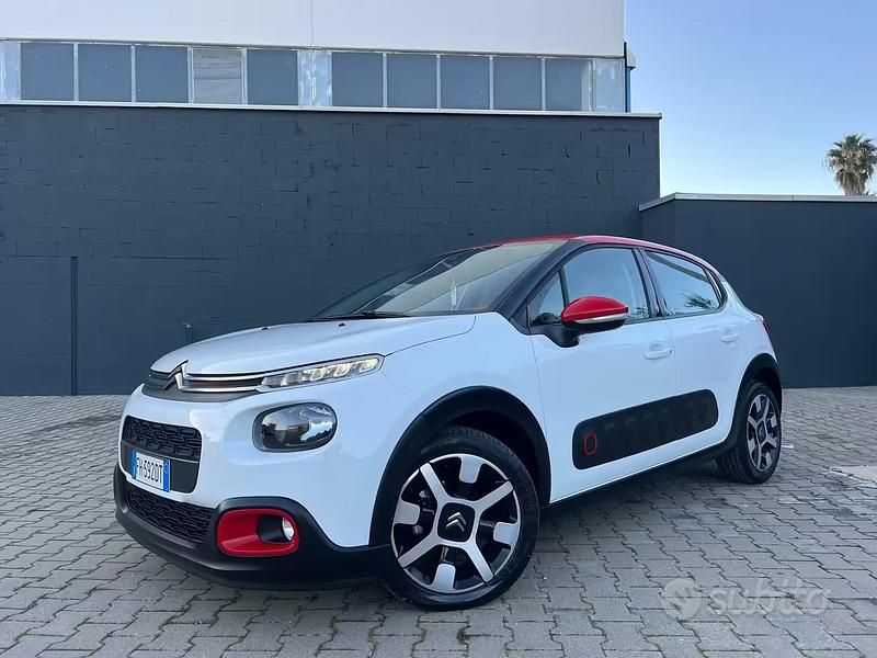 Usata Citroën C3 Shine 75 CV (55 kW) 2017 Bianco Berlina