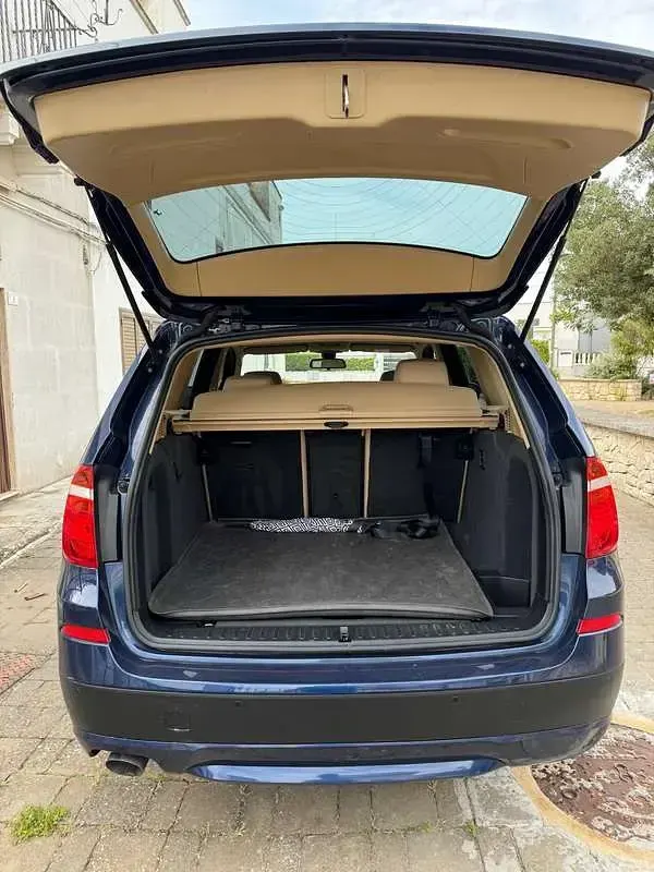 Usata BMW X3 184 CV (135 kW) 2012 Blu/azzurro SUV