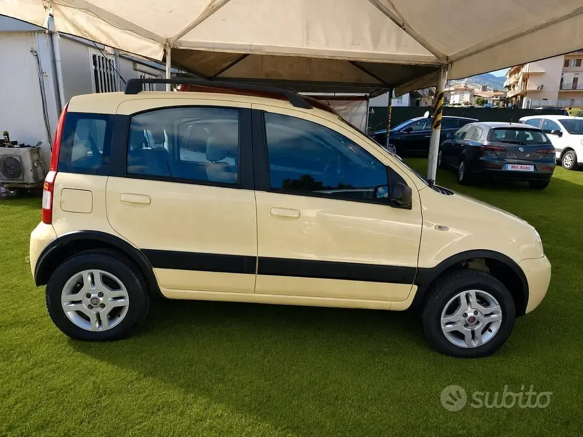 Usata Fiat Panda 4x4 Climbing 75 CV (55 kW) 2012 Giallo Utilitaria