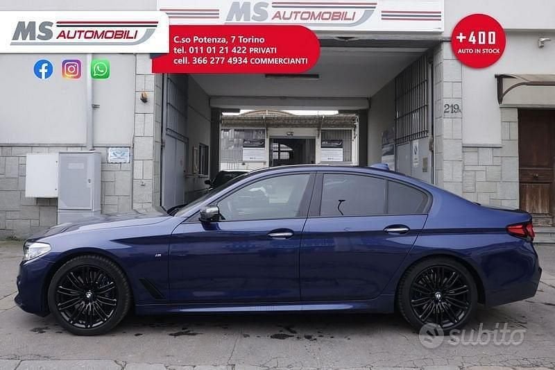 Usata BMW 540 M Sport 340 CV (250 kW) 2017 Blu Berlina