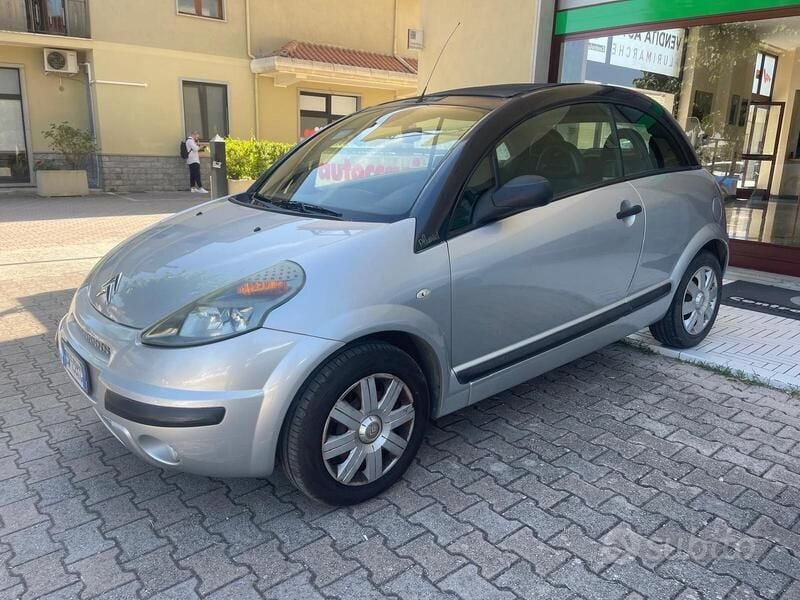 Usata Citroën C3 Pluriel Elegance 70 CV (51 kW) 2009 Argento Cabrio