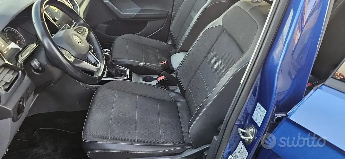 Usata VW T-Cross 95 CV (69 kW) 2019 Blu SUV