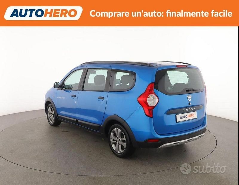 Usata Dacia Lodgy Stepway 110 CV (80 kW) 2016 Blu Monovolume