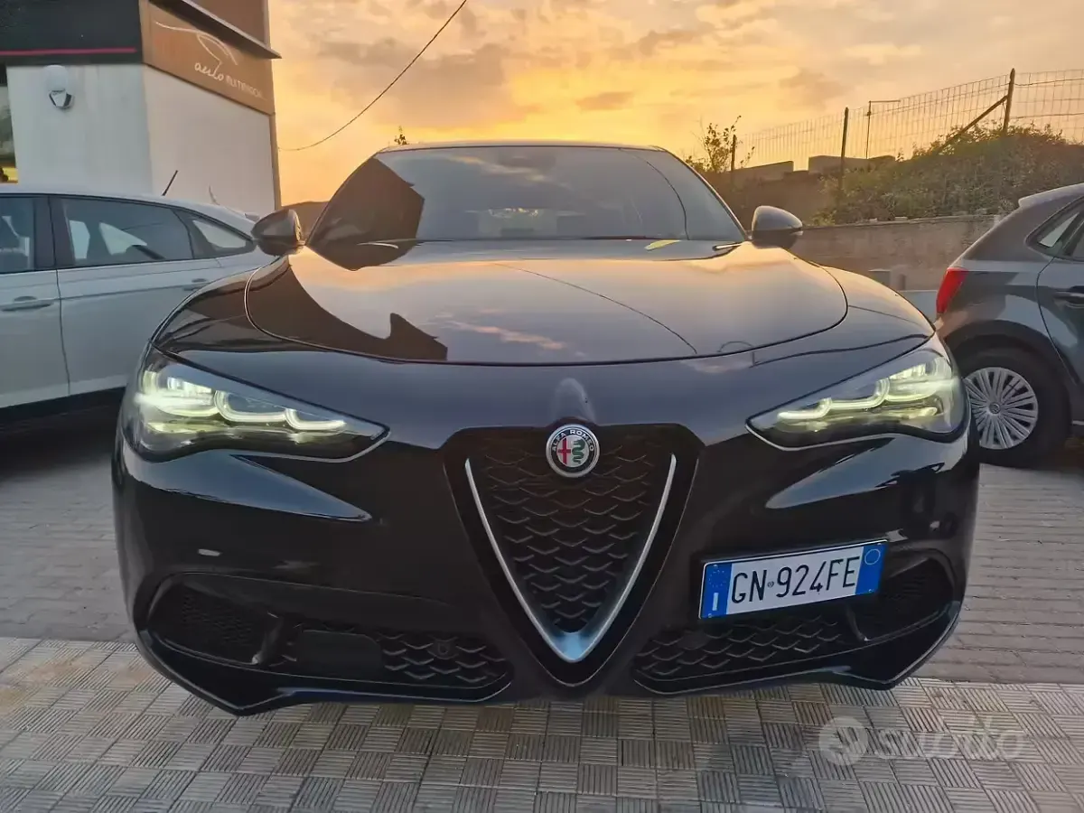 Usata Alfa Romeo Stelvio Ti 209 CV (153 kW) 2023 Nero SUV