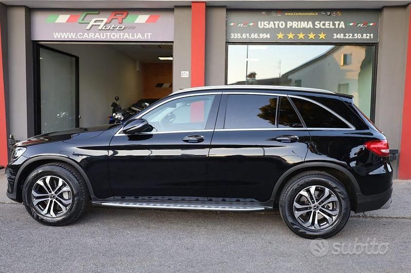 Usata Mercedes GLC220 170 CV (125 kW) 2018 Nero SUV