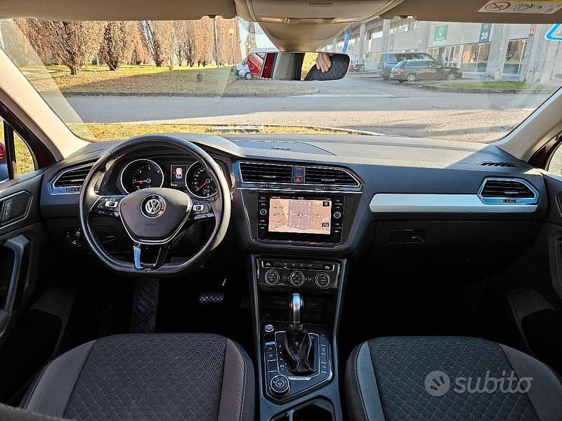 Usata VW Tiguan 150 CV (110 kW) 2018 Rosso SUV