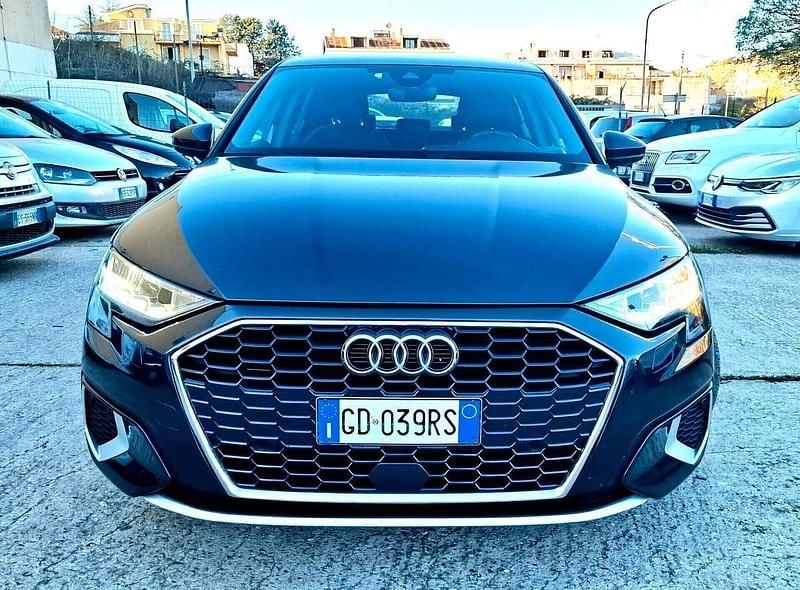 Usata Audi A3 150 CV (110 kW) 2021 Grigio Berlina