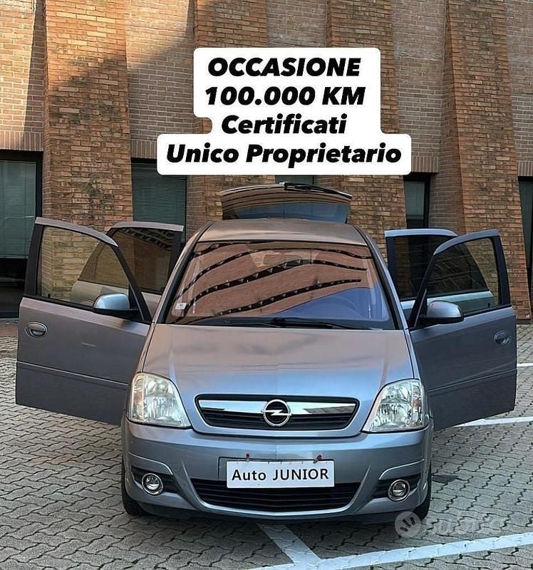 Usata Opel Meriva Cosmo 104 CV (76 kW) 2008 Grigio Monovolume