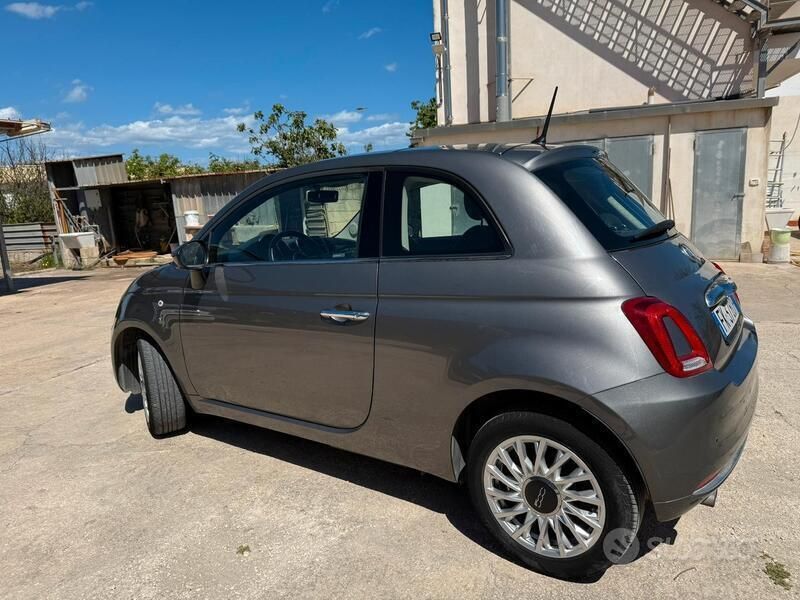 Usata Fiat 500 Lounge 69 CV (50 kW) 2017 Grigio Utilitaria
