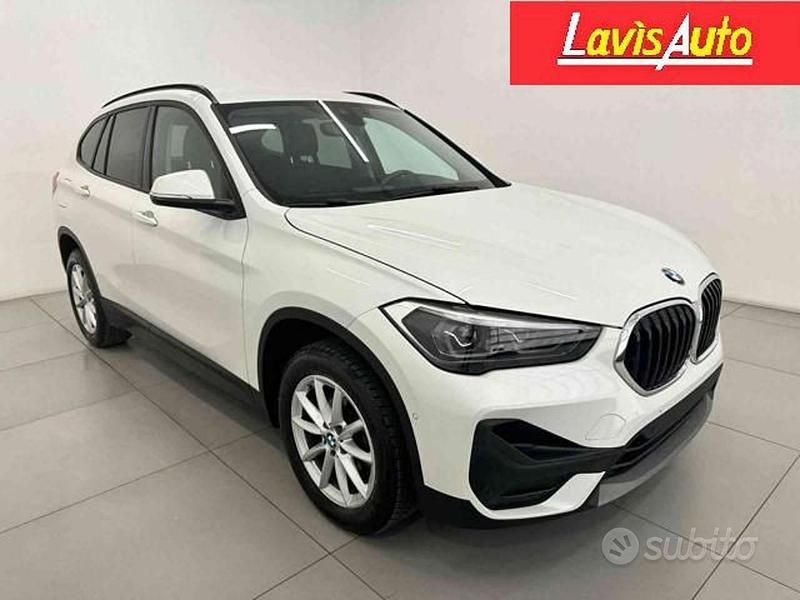 Usata BMW X1 Advantage 125 CV (91 kW) 2021 Bianco SUV