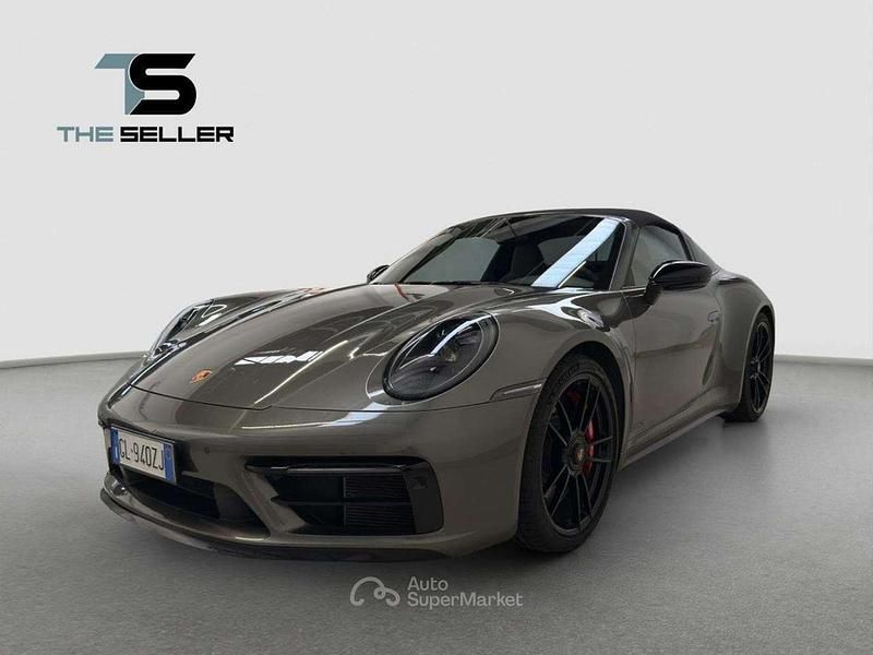 Verde Usata 2022 Porsche 911 Targa 4 Cabrio | 179.000 € (Molto cara) - Immagine 1/3