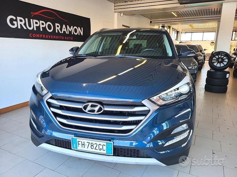 Usata Hyundai Tucson Comfort 2017 Blu SUV