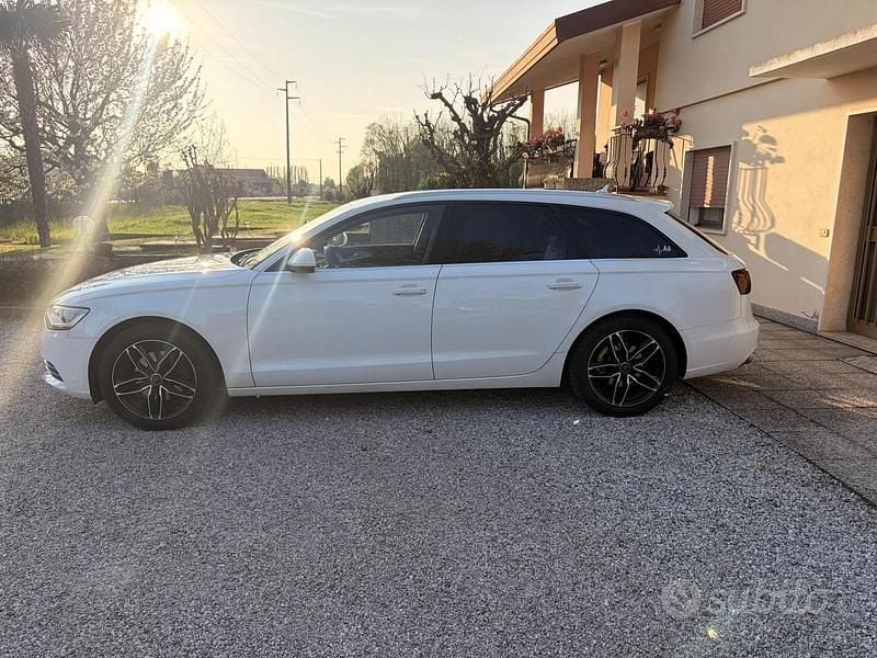 Usata Audi A6 Ambiente 190 CV (139 kW) 2019 Bianco Station wagon