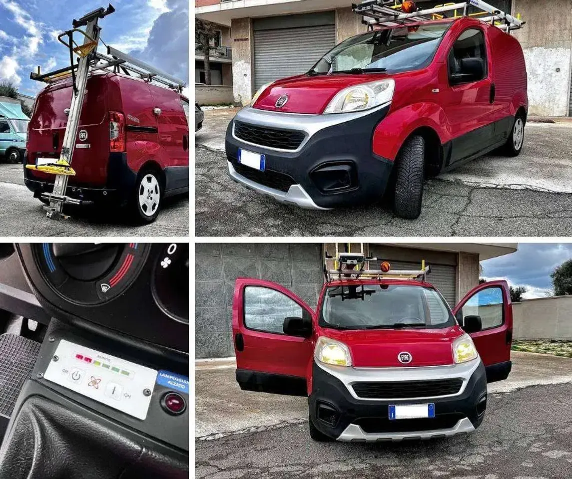 Usata Fiat Fiorino 95 CV (69 kW) 2017 Rosso tiziano Monovolume