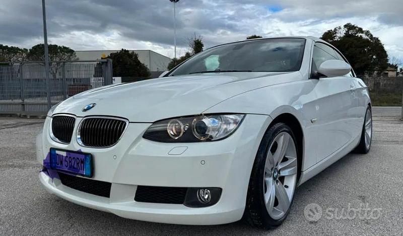 Usata BMW 320 177 CV (130 kW) 2009 Bianco Cabrio