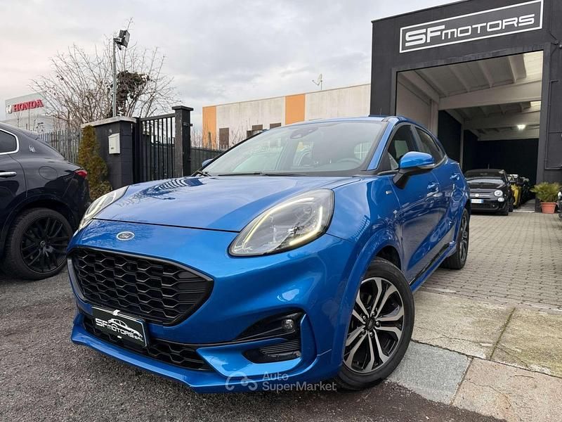 Usata Ford Puma ST-Line X 125 CV (91 kW) 2023 Blu Station wagon