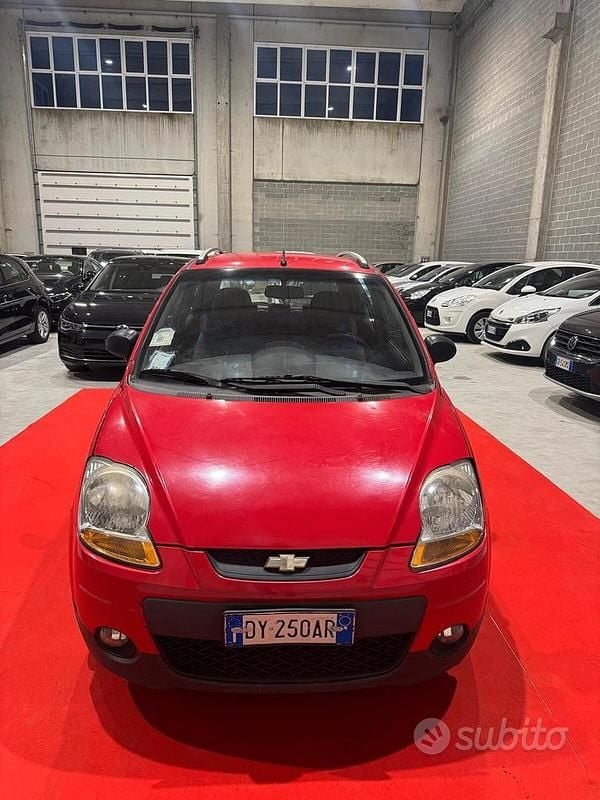 Usata Chevrolet Matiz SE 51 CV (37 kW) 2009 Rosso Utilitaria