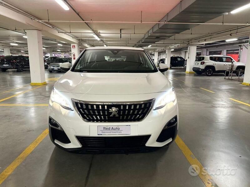 Bianco Usata 2020 Peugeot 3008 Business-Line SUV | 17.900 € (Ottimo prezzo) - Immagine 1/4