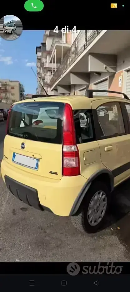 Usata Fiat Panda 4x4 60 CV (44 kW) 2006 Utilitaria