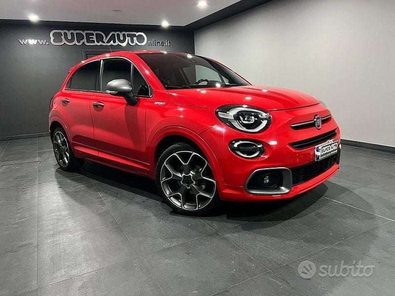 Usata Fiat 500X Sport 120 CV (88 kW) 2020 Rosso SUV
