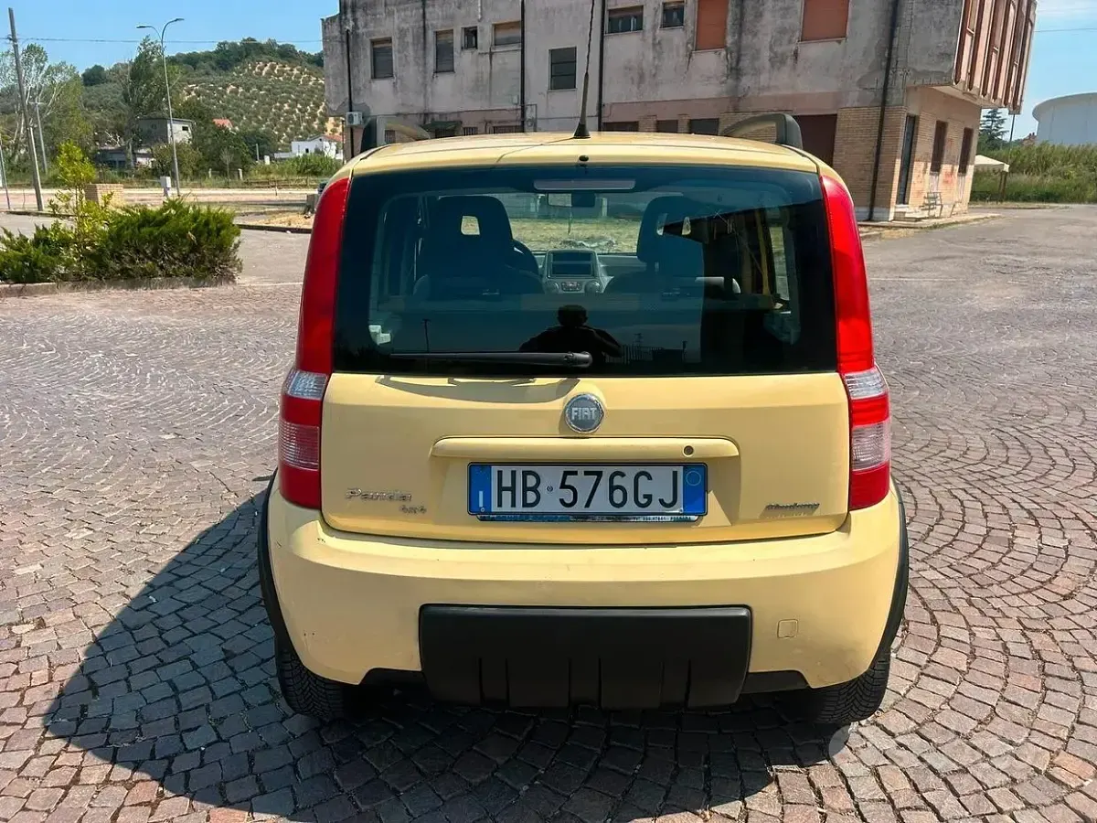 Usata Fiat Panda 4x4 Climbing 60 CV (44 kW) 2004 Giallo Utilitaria