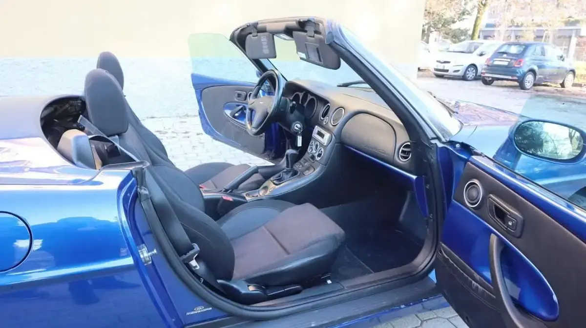 Usata Fiat Barchetta 131 CV (96 kW) 2000 Blu/azzurro Cabrio