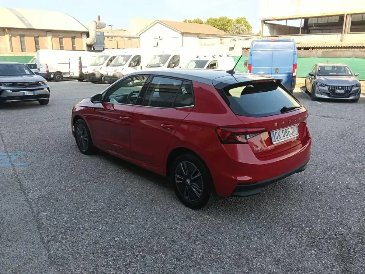 Usata Skoda Fabia Style 80 CV (58 kW) 2023 Rosso Utilitaria