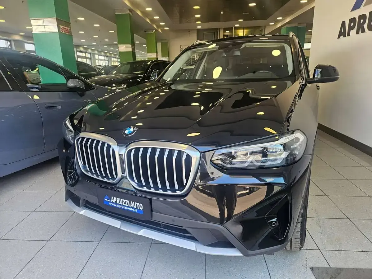 Usata BMW X3 Advantage 190 CV (139 kW) 2022 Nero SUV