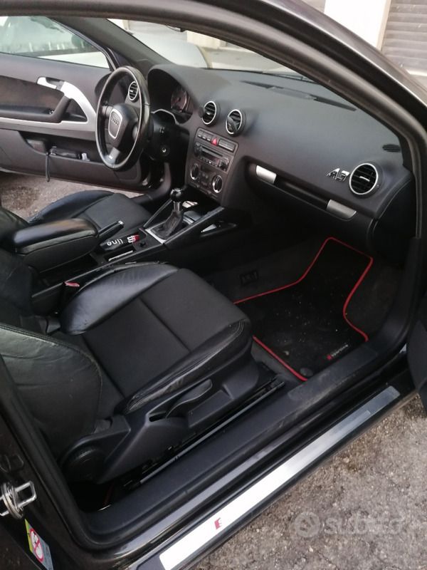 Usata Audi A3 S-Line 140 CV (102 kW) 2005 Nero Berlina