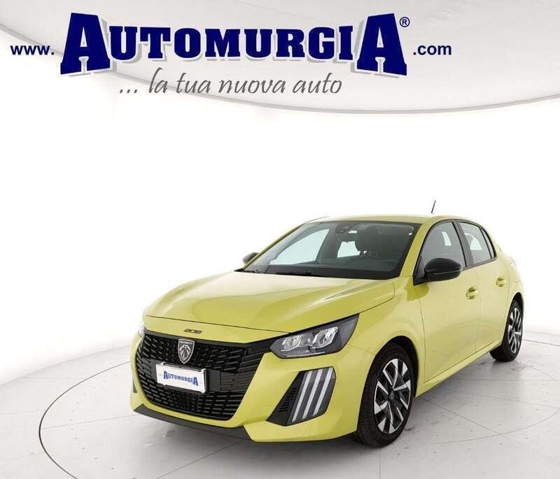 Usata Peugeot 208 Active 101 CV (74 kW) 2024 Giallo Utilitaria
