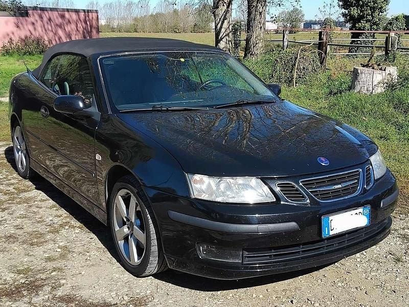 Nero Usata 2007 Saab 9-3 Cabriolet Vector Cabrio | 5900 € (Ottimo prezzo) - Immagine 1/4