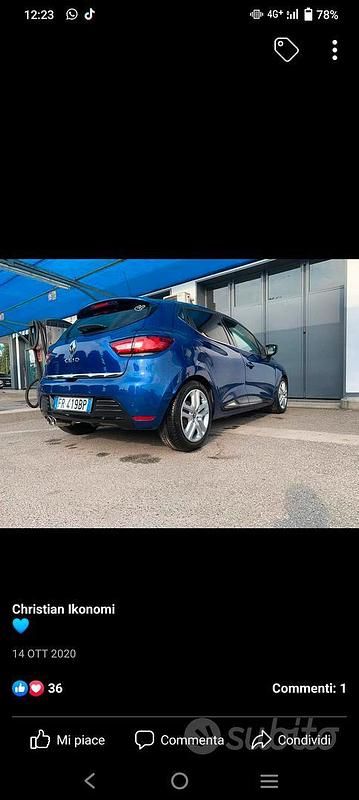 Occasion Renault Clio IV 75 ch (55 kW) 2018 Bleue Citadine