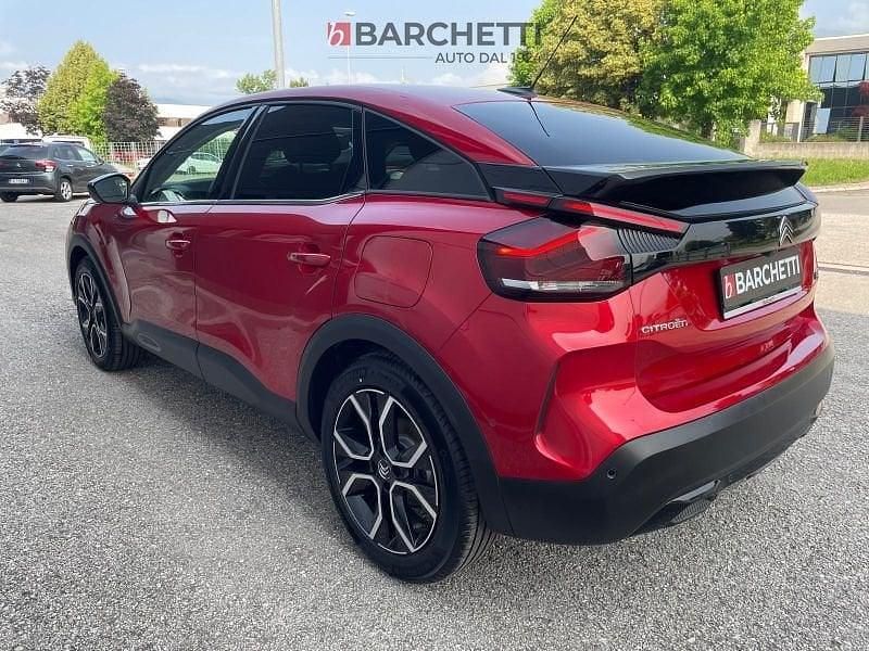 Nuova Citroën e-C4 Shine 56 kW (77 CV) 2025 Rosso Utilitaria