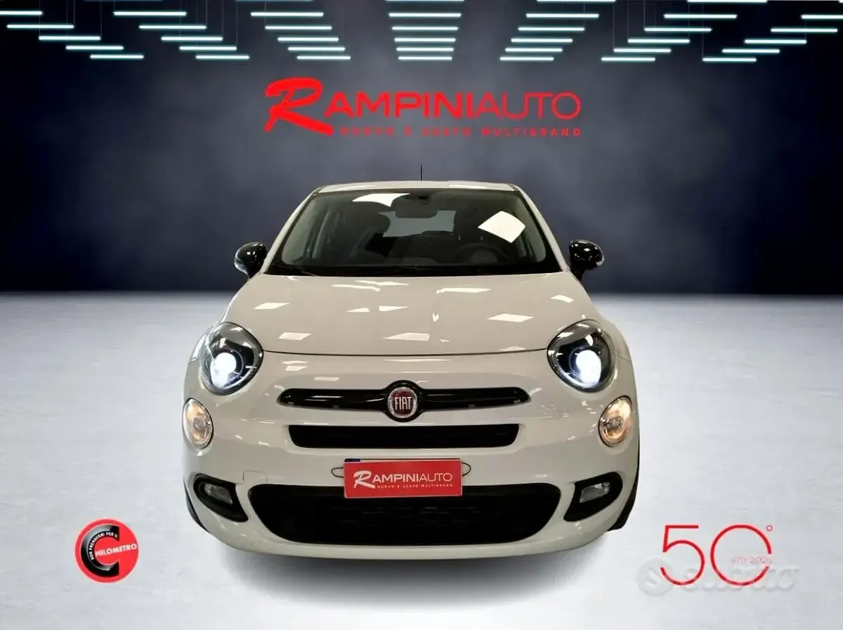 Usata Fiat 500X S 95 CV (69 kW) 2018 Bianco SUV