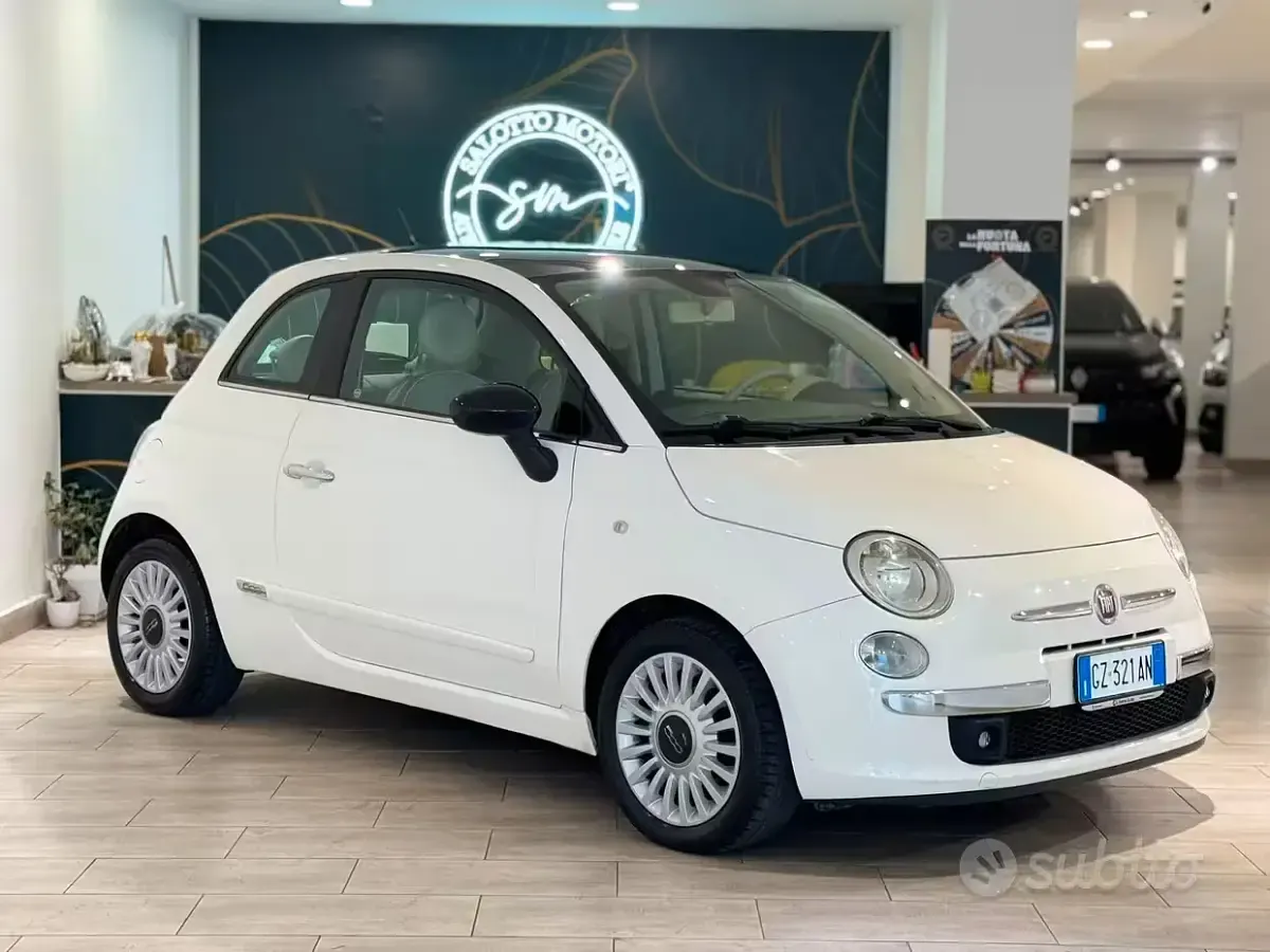 Usata Fiat 500 Lounge 69 CV (50 kW) 2010 Utilitaria