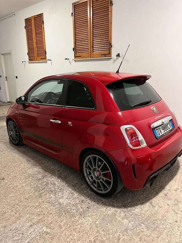 Usata Fiat 500 Abarth 135 CV (99 kW) 2008 Rosso Berlina