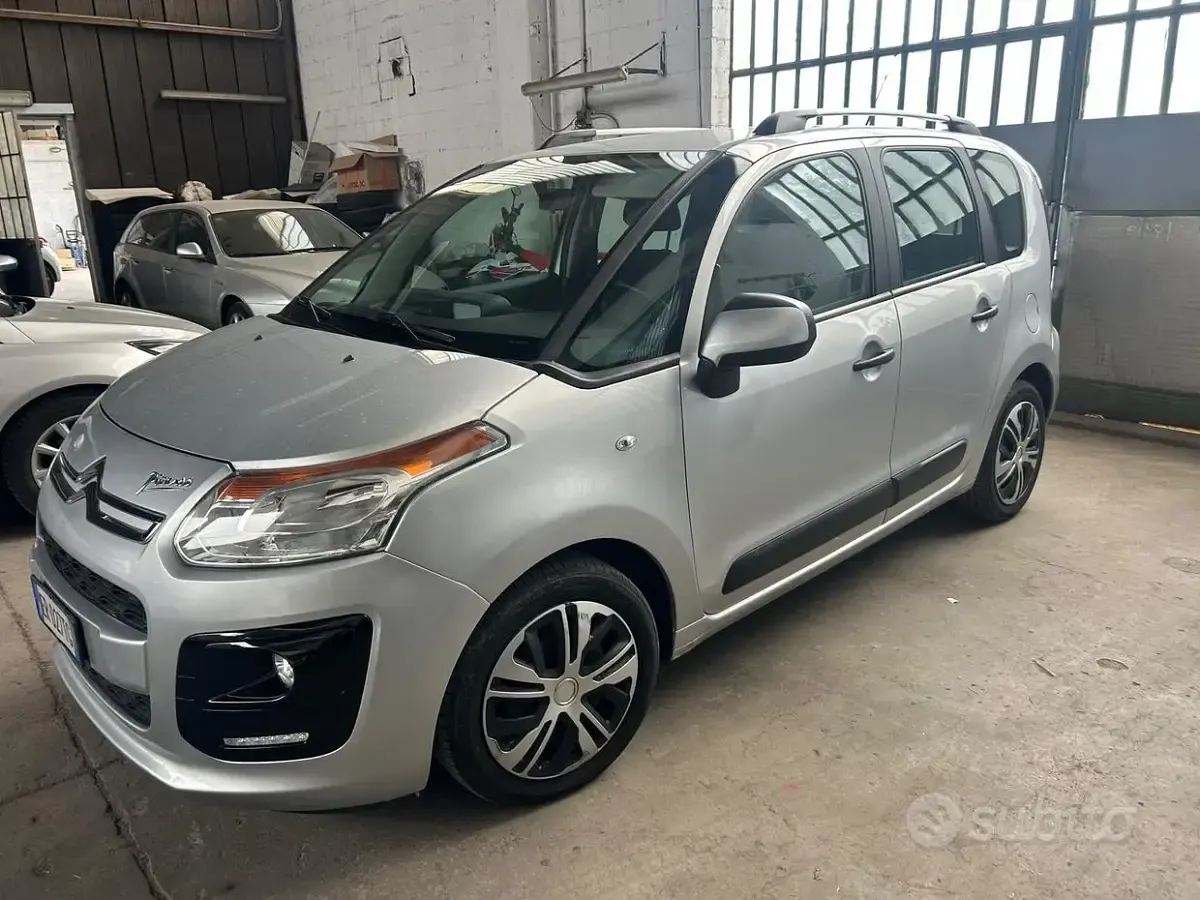 Usata Citroën C3 Picasso Exclusive 95 CV (69 kW) 2014 Grigio Monovolume