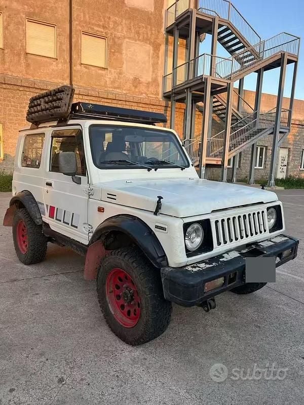 Usata Suzuki Samurai 69 CV (50 kW) 1998 Bianco SUV