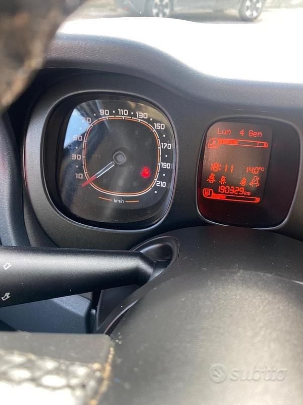 Usata Fiat Panda 95 CV (69 kW) 2016 Bianco Utilitaria