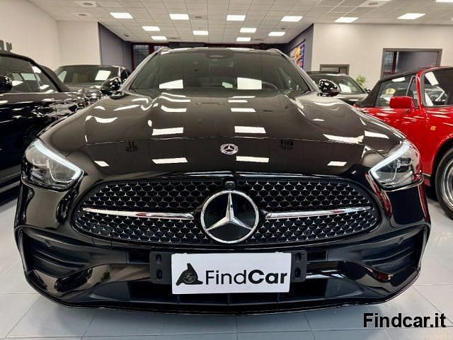 Usata Mercedes C220 AMG Line Premium 200 CV (147 kW) 2022 Nero ossidiana Station wagon