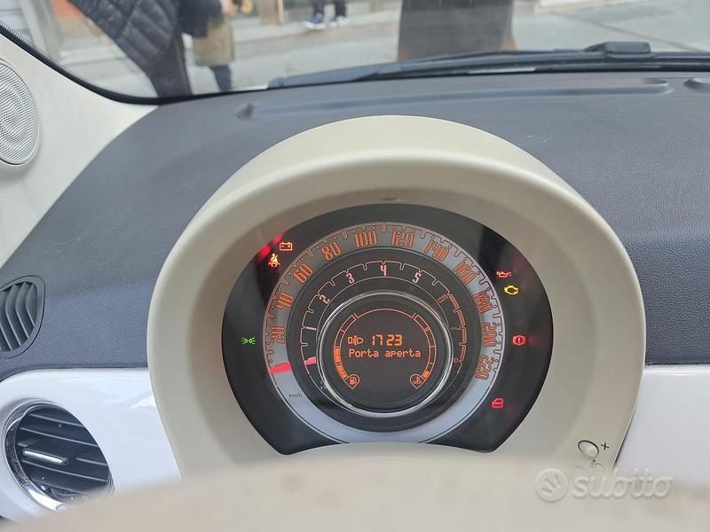 Usata Fiat 500 69 CV (50 kW) 2010 Bianco Berlina
